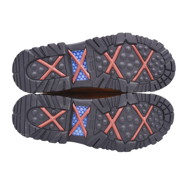 product variation Open Box (Great condition, limited use): TWISTED X Men's 6" Work Boot, Color: Amber Brown & Distressed Saddle, Size: 11, Width: M (MXCNWM4-M-11) image