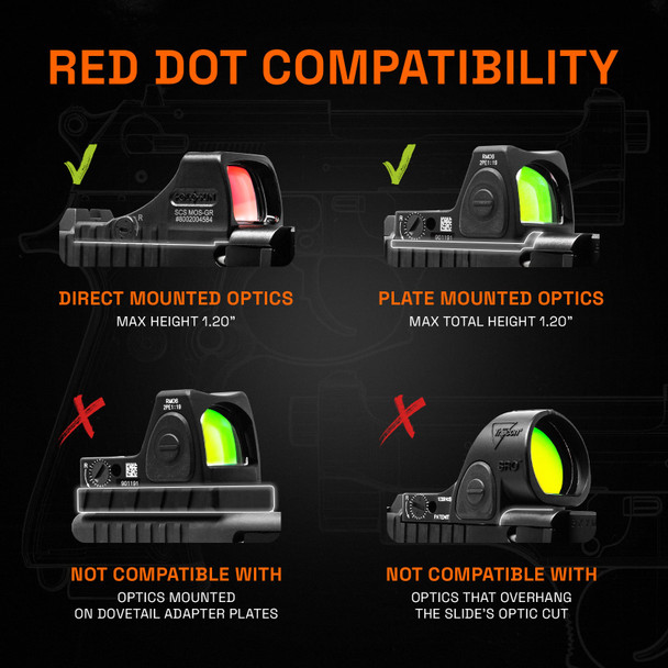 product variation GRITR Level 2 Retention Duty Holster for Glock 9mm/.40/.357 SIG - Right Hand OWB image