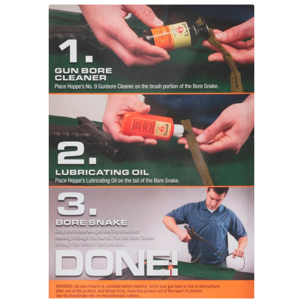 product variation HOPPE'S 1-2-3 Done! 30 Caliber Rifle Cleaning Kit (110030) image