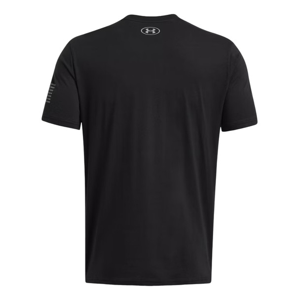 product variation UNDER ARMOUR Men's Freedom Military Black/Titan Gray T-Shirt (1389465-001) image