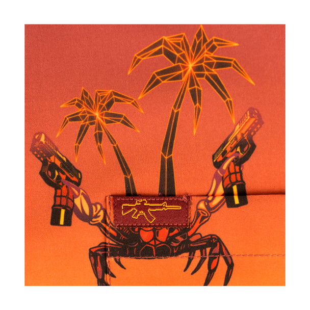 product variation RETRO RIFLE Synth Crab Button Down Short Sleeve Shirt (82297284) image