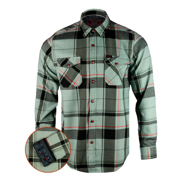 product variation RETRO RIFLE Respeto Flannel Long Sleeve Shirt (20290101) image