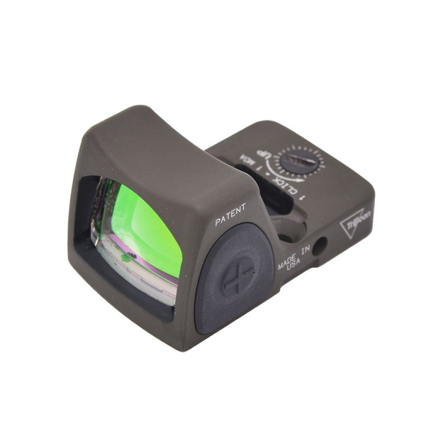 product variation Open Box (Great condition, limited use): TRIJICON RMR Type 2 6.5 MOA Adjustable LED Red Dot OD Green Reflex Sight (RM07-C-700716) image