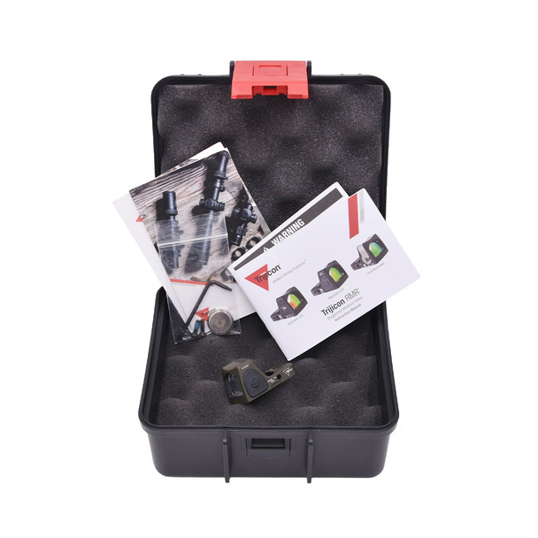 product variation Open Box (Great condition, limited use): TRIJICON RMR Type 2 6.5 MOA Adjustable LED Red Dot OD Green Reflex Sight (RM07-C-700716) image