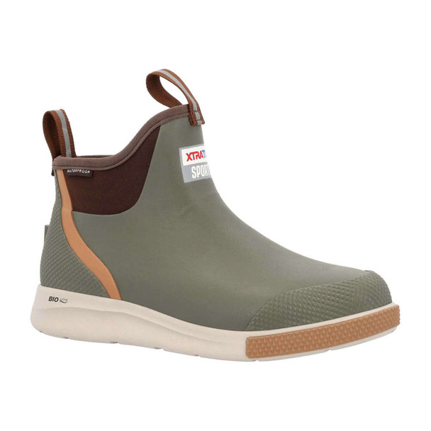 product variation Open Box (Damaged package): XTRATUF Men Oth 6" Slip O, Color: Olive, Size: 9 (ADSM-300-090) image