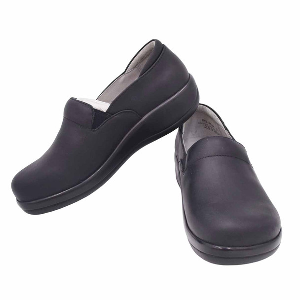 product variation Open Box (Great condition, limited use): ALEGRIA Keli, Color: Oiled Black, Size: 37, Width: M (KEL-7582-37) image