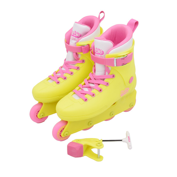 product variation Open Box (Great condition, limited use): IMPALA Lightspeed Inline Skate, Color: Barbie Bright Yellow, Size: 9 (IMPINLINE1-BARBIE-BRIGHT-YELLOW-9) image