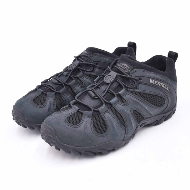 product variation Open Box (Great condition, limited use): MERRELL Men Cham 8 Stretch Tactical Boot, Color: Black, Size: 9.5 (J099405-9.5) image