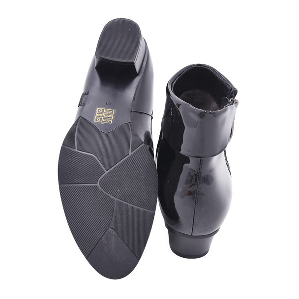 product variation Open Box (Great condition, limited use): SPRING STEP Stockholm, Color: Black Patent, Size: 41 (STOCKHOLM-BP-41) image