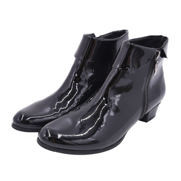 product variation Open Box (Great condition, limited use): SPRING STEP Stockholm, Color: Black Patent, Size: 41 (STOCKHOLM-BP-41) image