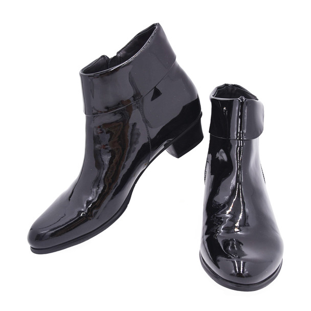 product variation Open Box (Great condition, limited use): SPRING STEP Stockholm, Color: Black Patent, Size: 41 (STOCKHOLM-BP-41) image