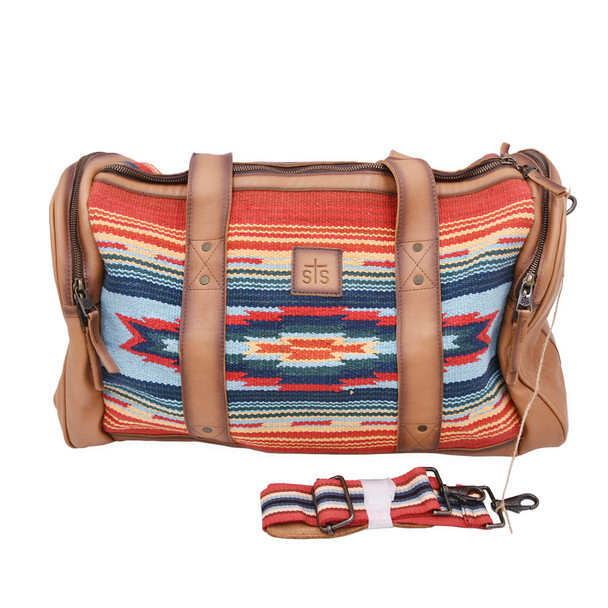 product variation Open Box (Great condition, limited use): STS Women's Chaynee Valley Serape Shoulder Duffle Bag (STS-34144) image