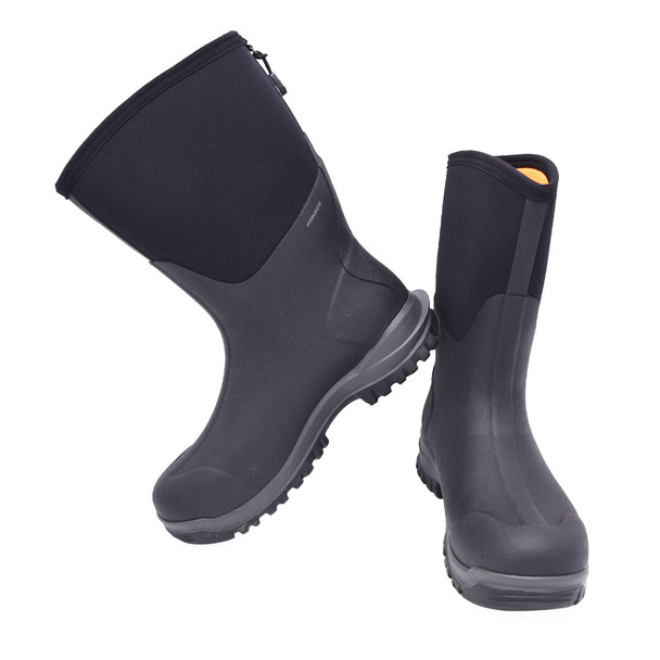 product variation Open Box (Great condition, limited use): DRYSHOD Men's Legend MXT Mid, Color: Black/Neon, Size: 11 (LGX-MM-BK-11) image