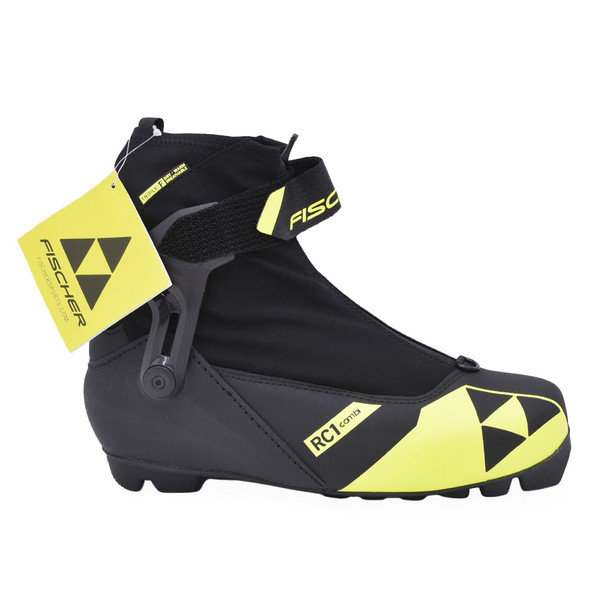 product variation Open Box (Great condition, limited use): FISCHER Rc1 Jr Combi Junior Boots, Color: Black/ Yellow, Size: 42 (S40424V-42) image