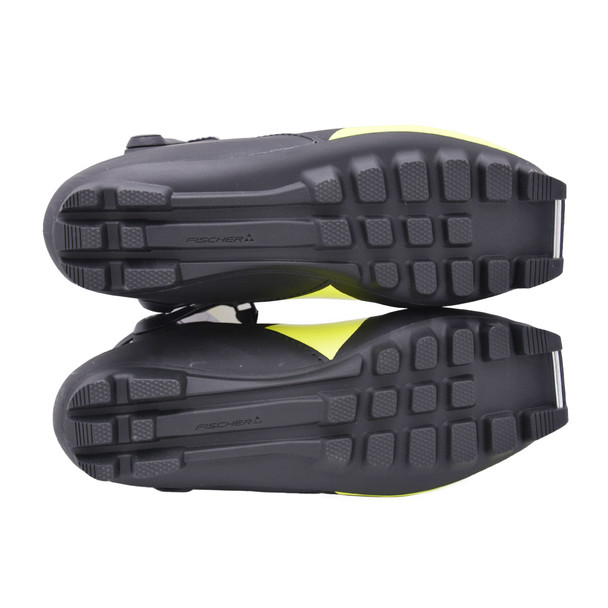 product variation Open Box (Great condition, limited use): FISCHER Rc1 Jr Combi Junior Boots, Color: Black/ Yellow, Size: 42 (S40424V-42) image