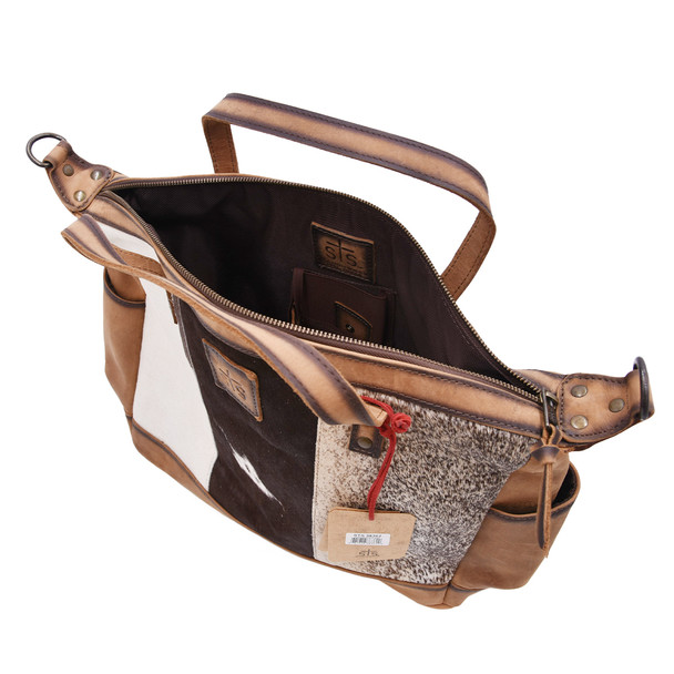 product variation Open Box (Great condition, limited use): STS Cowhide Diaper Bag (STS-38362) image
