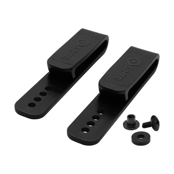 product variation GRITR Tuckable IWB Holster Clips 2-Pack - Low-Profile Polymer for 1.5" Belts image