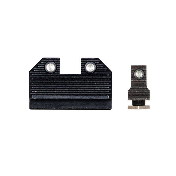 product variation NIGHT FISION Optics Ready Black Front Ring/Black Rear Rings Stealth Night Sight Set for Glock 48 w/ 507k (GLK-005-290-313-ZGZG) image