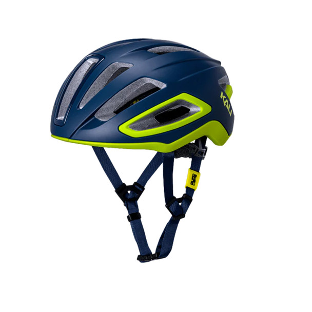 product variation KALI PROTECTIVES Uno LTD Solid Matte Navy/Lime Bike Helmet (024092311) image