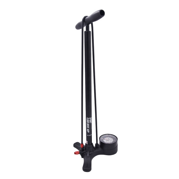 product variation Open Box (Great condition, limited use): LEZYNE Sport Floor Drive 3.5 Flat Black ABS Pump (1-FP-SPFLDR-V547) image