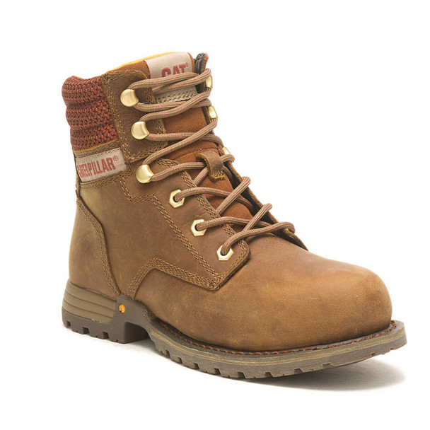 product variation CAT Women's Paisley 6in Slip-Resistant Lined Pyramid Work Boots w/ Steel Toe Protection (P91573) image