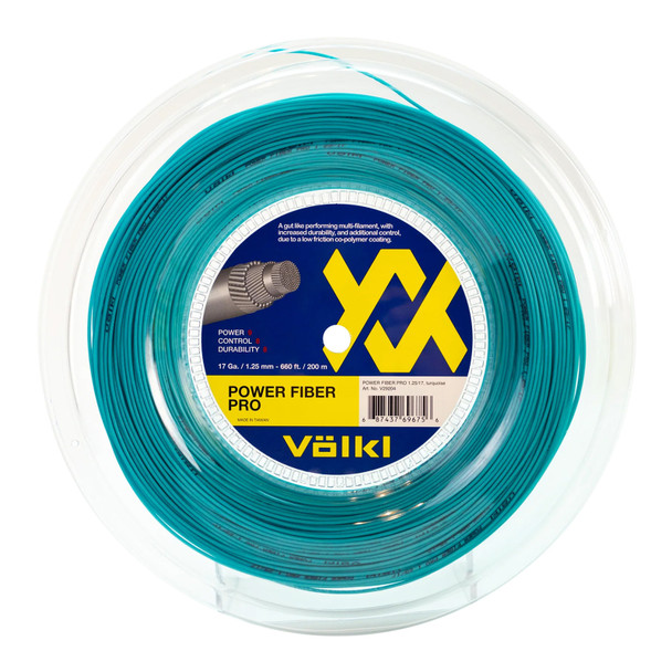 product variation VOLKL TENNIS Power Fiber Pro Turquoise 17g Reel (V29204) image