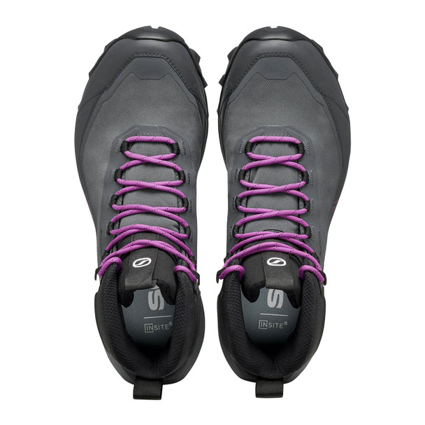product variation SCARPA Women's Ribelle Cross 2 Mid GTX Dark Gray/Purple Hiking Boots (63160/202-DgryPur) image