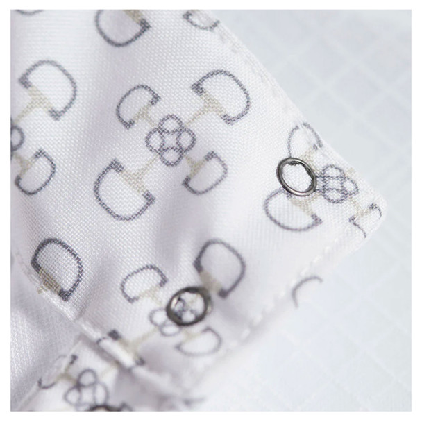 product variation KERRITS Women's Encore White/Bit Of Luck Short Sleeve Show Shirt (40412WHT/BITLUCK) image