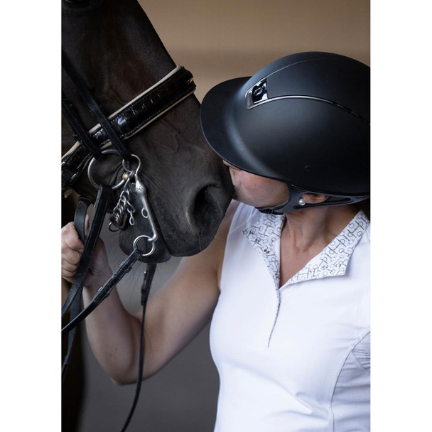 product variation KERRITS Women's Affinity Pro White/Mixed Bits Sleeveless Show Shirt (41022WHT/MXDBIT) image