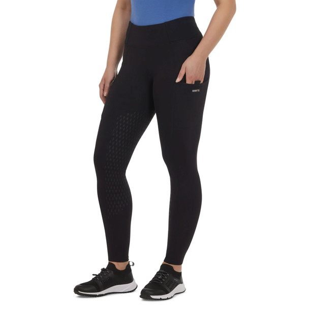 product variation KERRITS Women's Solutions Full Leg Pocket Utility Black Riding Tight (50443BLK) image