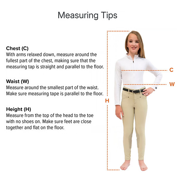 product variation KERRITS Kids Coolcore Silicone Knee Patch Bootcut Black Riding Pant (60567BLK) image