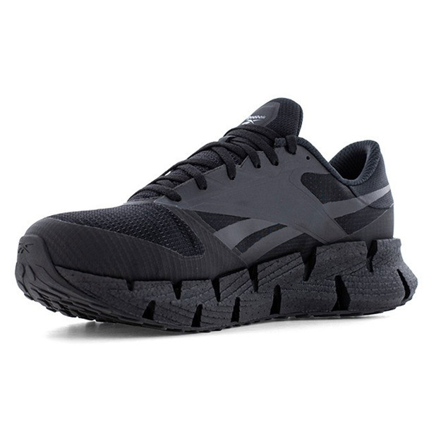 product variation REEBOK Women's FloatZig Composite Toe Black Athletic Work Shoes (RB303) image