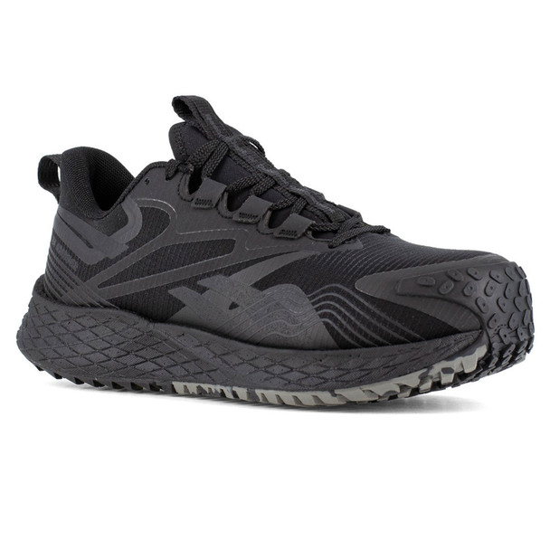 product variation REEBOK Men's FE4 Adventure Composite Toe Black Athletic Work Shoes (RB3613) image