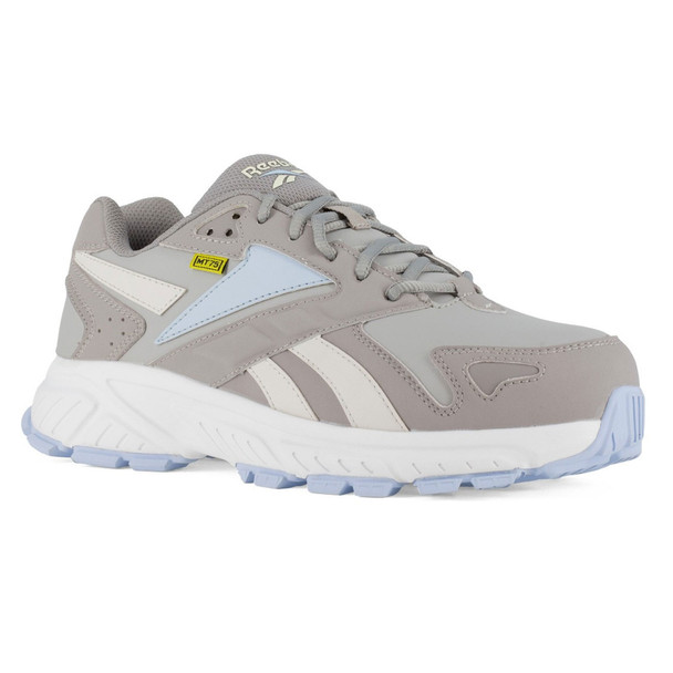 product variation REEBOK Women's Hyperium Grey/Powder Blue Trail Running Work Shoes with Internal Met Guard (RB364) image
