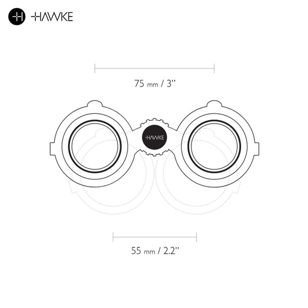 product variation HAWKE Nature-Trek 10x32 Green Binoculars (35101) image
