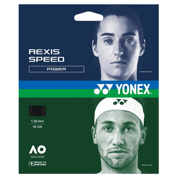 product variation YONEX Rexis Speed 130 Black 12m String Set (RTGS130BK) image
