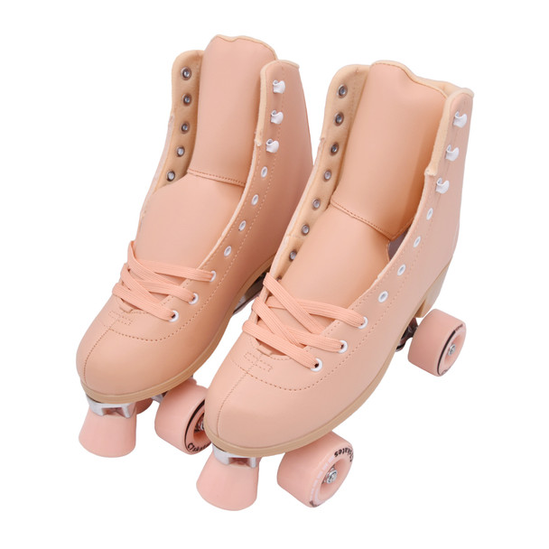 product variation Open Box (Great condition, limited use): C SEVEN Cute Roller Skates for Girls and Adults, Color: Peachy Keen, Women's 11 / Men's 10 (C7-RSU-PCHY-10) image