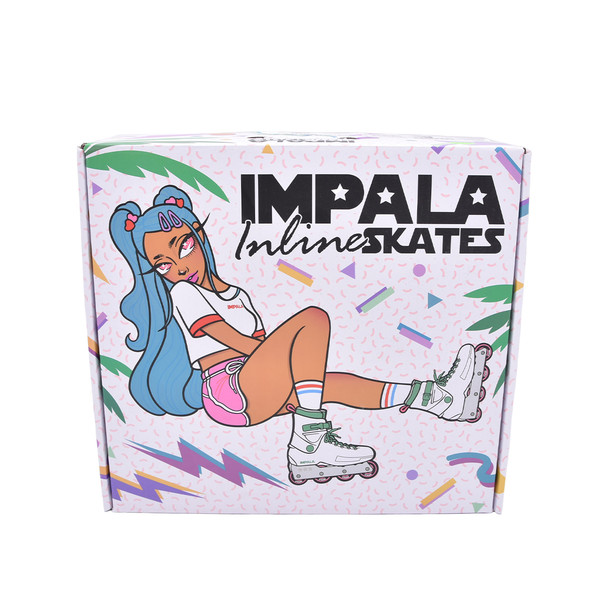 product variation Open Box (Great condition, limited use): IMPALA Lightspeed Inline Skate, Color: Twinkle, Size: 6 (IMPINLINE1-TWINKLE-6) image