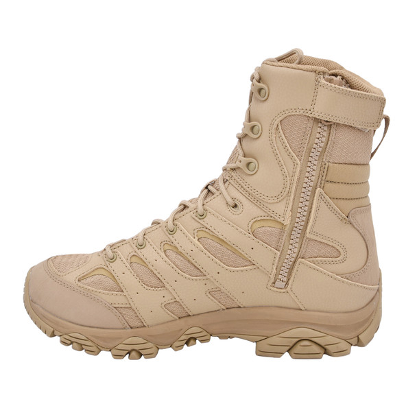 product variation Open Box (Great condition, limited use): MERRELL Moab 3 8" Tactical Zip Wp, Color: Coyote, Size: 11.5 (J004107W-11.5) image