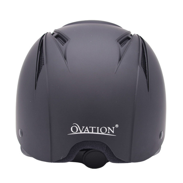 product variation Open Box (Great condition, limited use): OVATION OV Deluxe Schooler Helmet, Color: Black, Size: M/L (467566BLK-M/LG) image