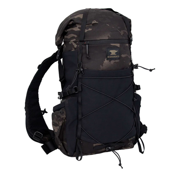 product variation Mountainsmith Zevo 20L tactical daypack in Multicam Black with vest-style shoulder straps image