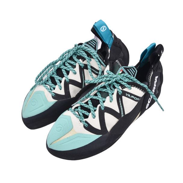 product variation Open Box (Great condition, limited use): SCARPA Women Vapor Wmn, Color: Dust Gray/Aqua, Size: 41 (70074/002-DgryAqua-41) image