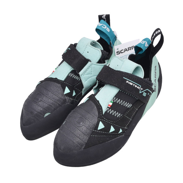 product variation Open Box (Great condition, limited use): SCARPA Women Instinct Vs Wmn, Color: Black/Aqua, Size: 42 (70013/002-BlkAqua-42) image