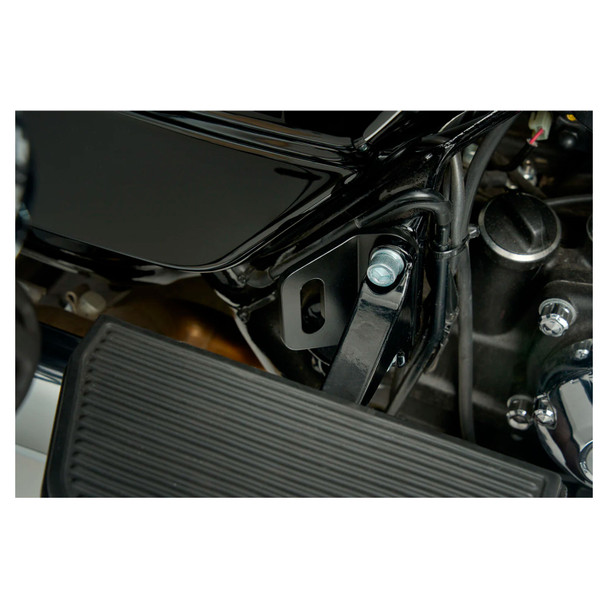 product variation CIRO Harley Black Pair Rear Tie Down Brackets For Harley-Davidson Touring Models (66051) image