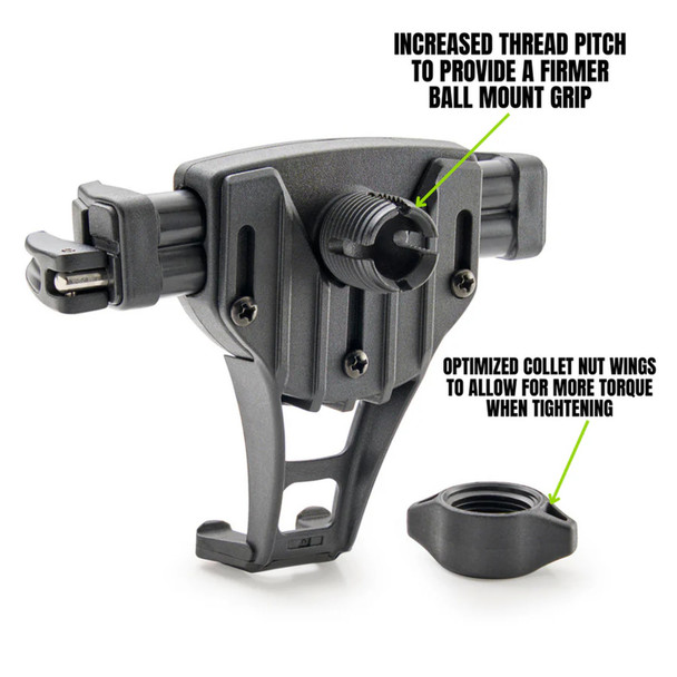 product variation 1-1/8" or 1-1/4" clamp | black image