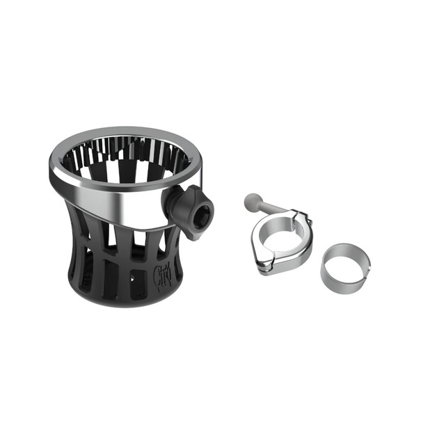 product variation 1-1/8" or 1-1/4" bars only clamp | chrome image