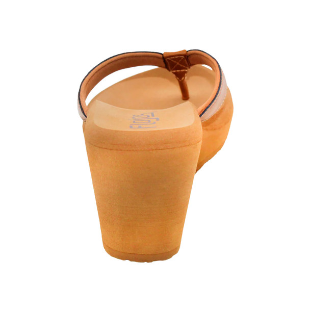 product variation FLOJOS Womens Olivia Vintage 2 1/2in Wedge Tan Sandal (343-TAN-TAN) image