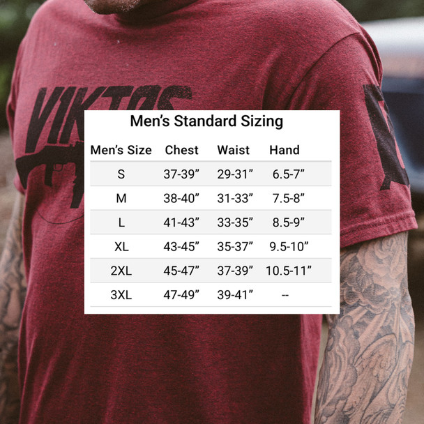 product variation VIKTOS Men's RPD Red Heather Short Sleeve Shirt (19231) image