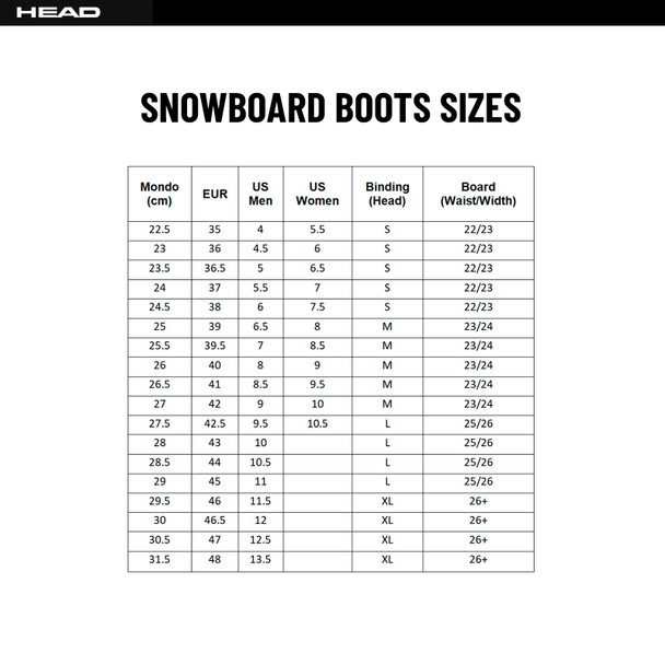 product variation Open Box (Damaged package): HEAD LEGACY Snowboard Boot, Color: Black, Size: 295 (353814-295) image