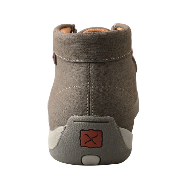 product variation Open Box (Damaged package): TWISTED X Men's Chukka Driving Moc, Color: Dark Grey/Grey, Size: 12, Width: M (MDM0086-M-12) image